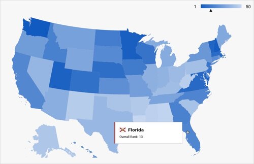 interactive USA map